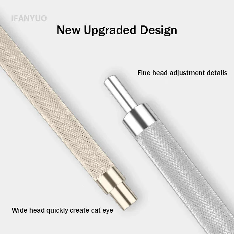 Gold Silver Doube Head Nail Art Magnets Strong Nail Magnetic Bar Nail Polish Gel Design Glitter Cate Eye Effect Manicure Tools HIP