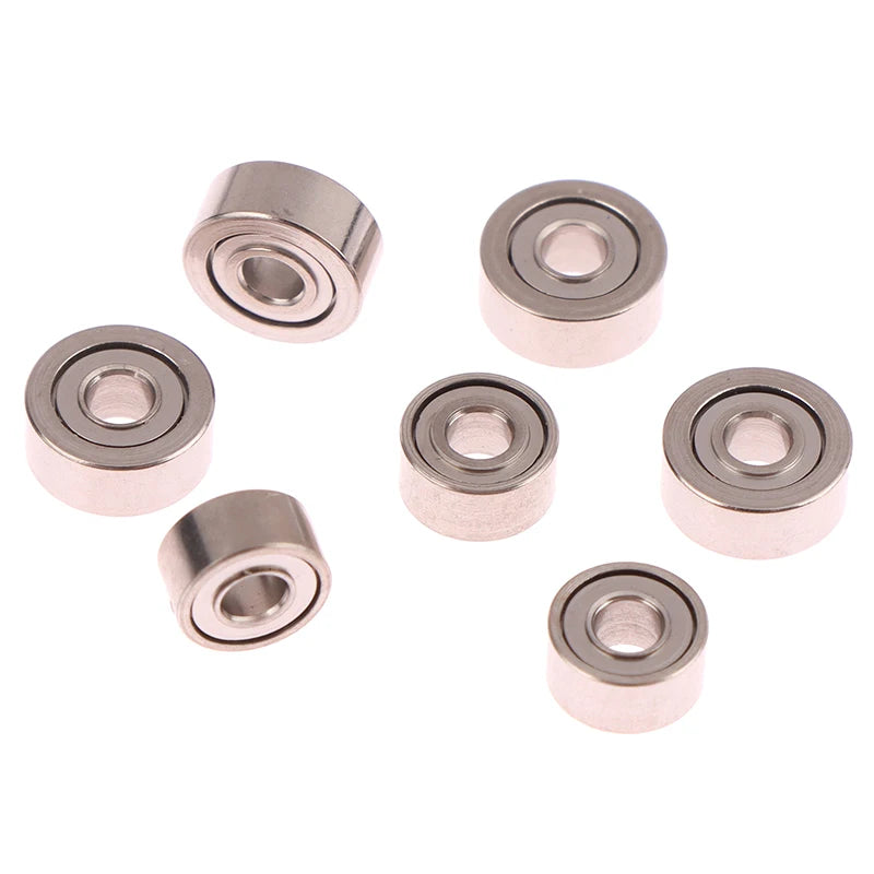 12-Pack Mini 4WD Bearings 520/620/830 – S2 MA Chassis Upgrade Mini 4WD Bearing Set HIP