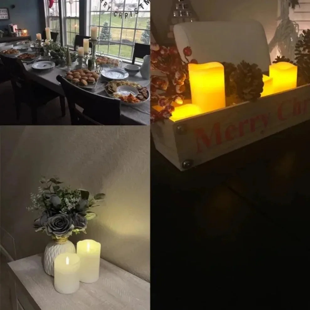 Flameless LED Candles Battery Powered – Wedding & Party Decor Flameless LED Candle HIP