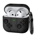 Game Console Silicone AirPods Case – AirPods 4 3 Pro 2 1 Earphone Case HIP Black for Airpods Pro 2