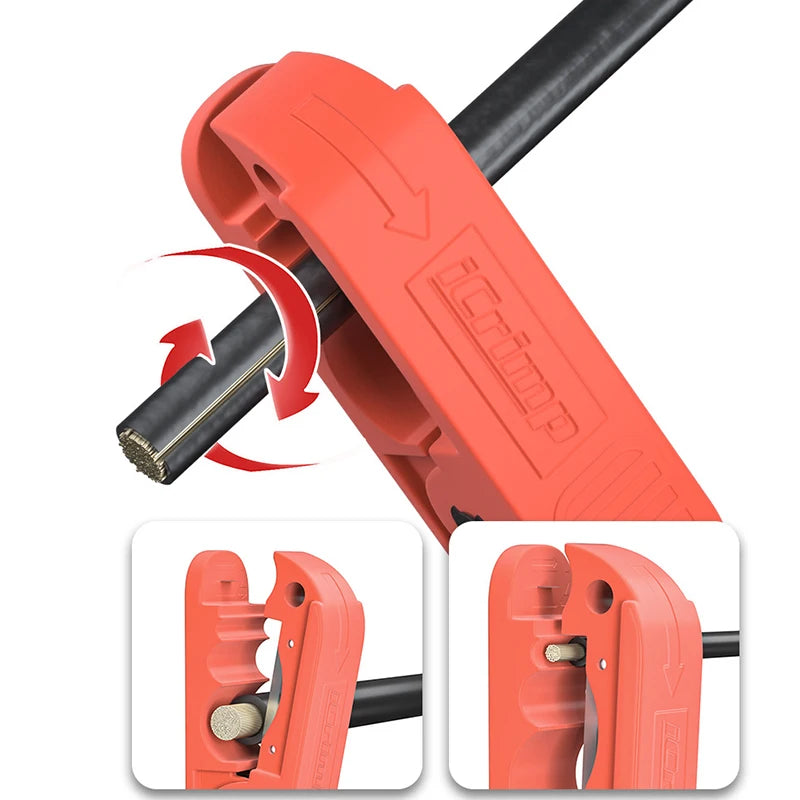 Round Cable Stripper & Slitter – Wire Jacket Removal Max 240mm² Wire Stripper Tool HIP