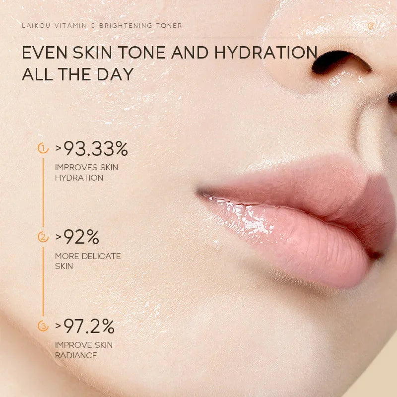 LAIKOU Vitamin C Brightening Toner 100ml – Korean Skincare Vitamin C Toner HIP