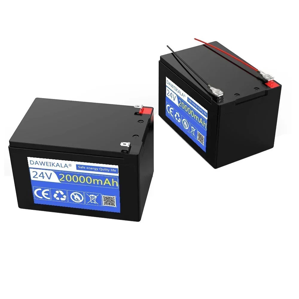 24V 20Ah LiFePO4 Lithium Battery Pack 18650 with BMS Lithium Battery Pack HIP