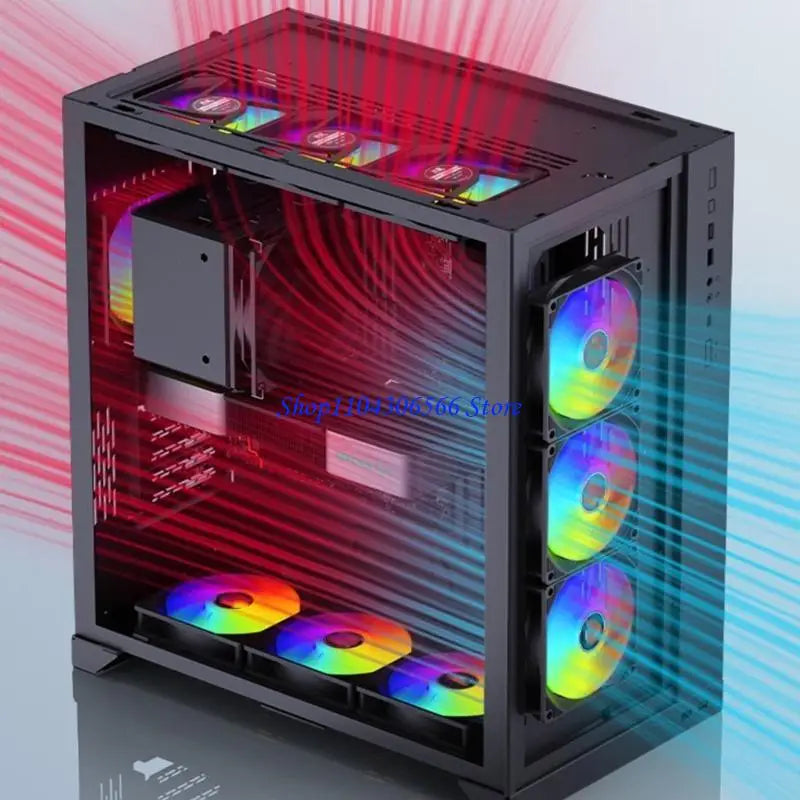 12cm Quiet PC Case Fan 1200RPM 45CFM – Hydraulic Bearing PC Case Fan HIP