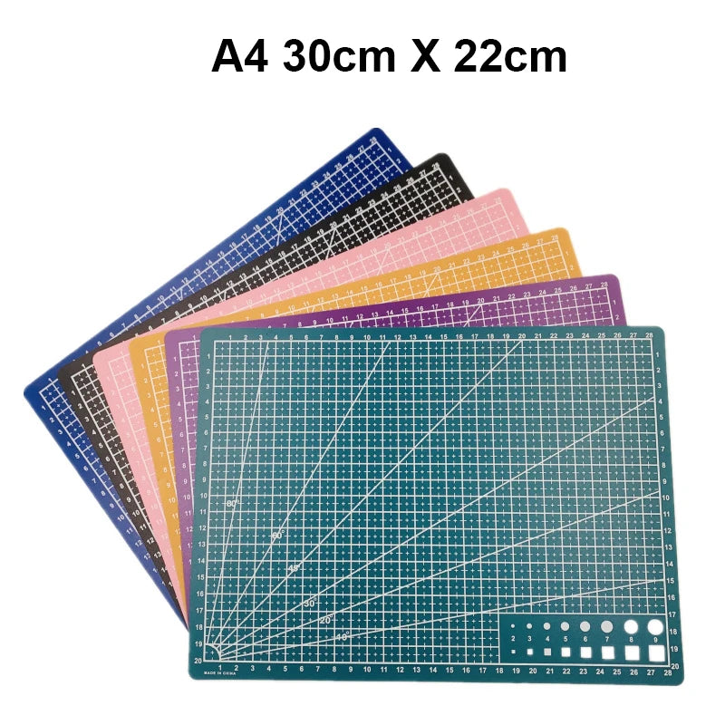 PVC Craft Cutting Mat A3 A4 A5 – Workbench Protective Pad Craft Cutting Mat HIP