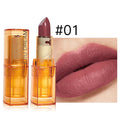 JUJU Dream Amber Tube Matte Lipstick – Velvet Long-Lasting Matte Lipstick HIP 1 PCS