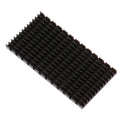 Aluminum Heatsink Panel 80×40×5mm – CPU IC LED Chip Cooler Aluminum Heatsink HIP Black