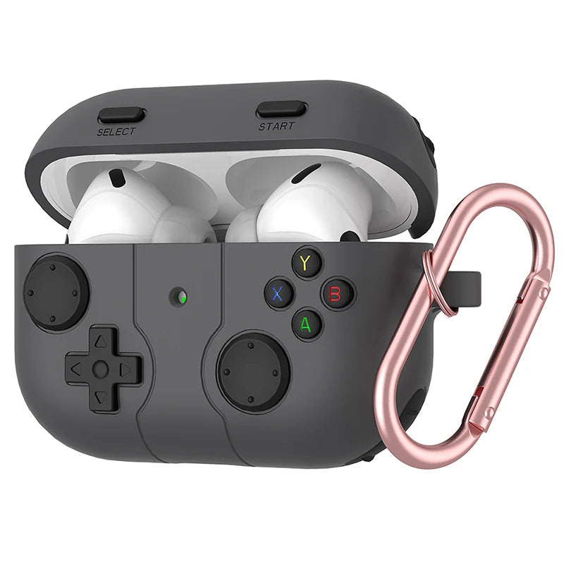 Game Console Silicone AirPods Case – AirPods 4 3 Pro 2 1 Earphone Case HIP