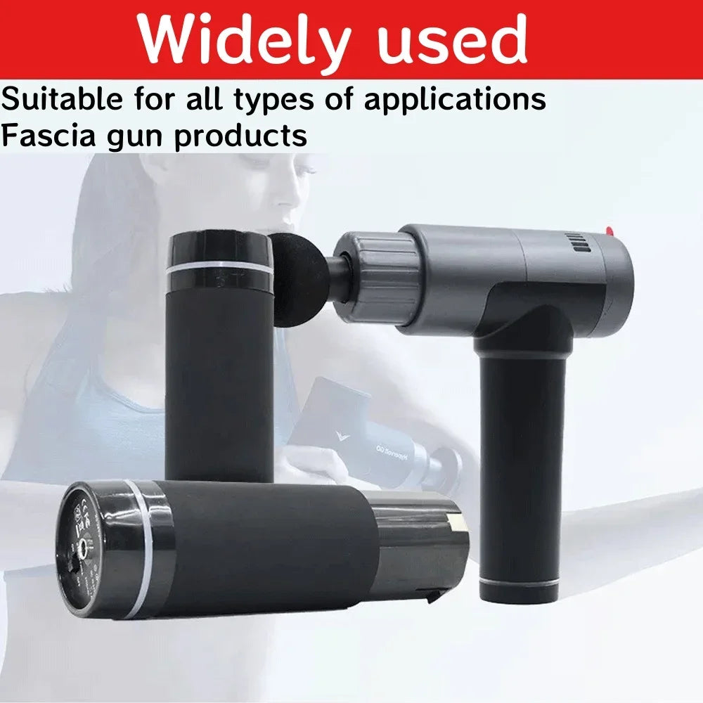 Li-Ion Replacement Battery for Massage Guns | Multi-Voltage Replacement Battery Pack HIP