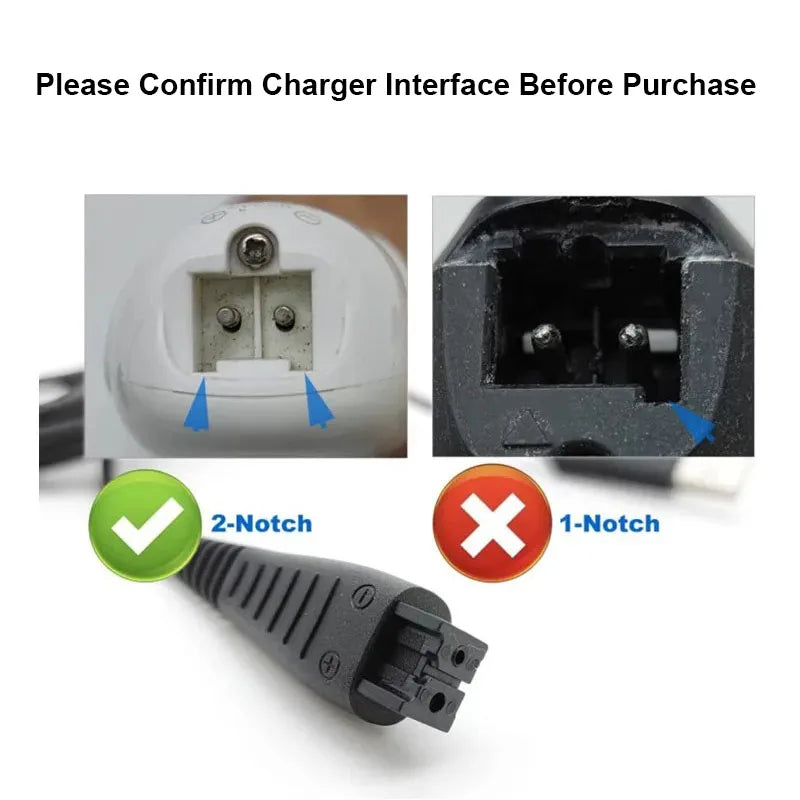 Panasonic Shaver Charger Adapter 4.8V 5.4V – 1.5m Cord Shaver Charger Adapter HIP