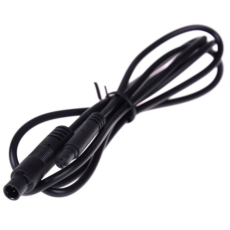 4-Core Rear View Camera Extension Cable 1M – 4P Black Camera Extension Cable HIP Style1