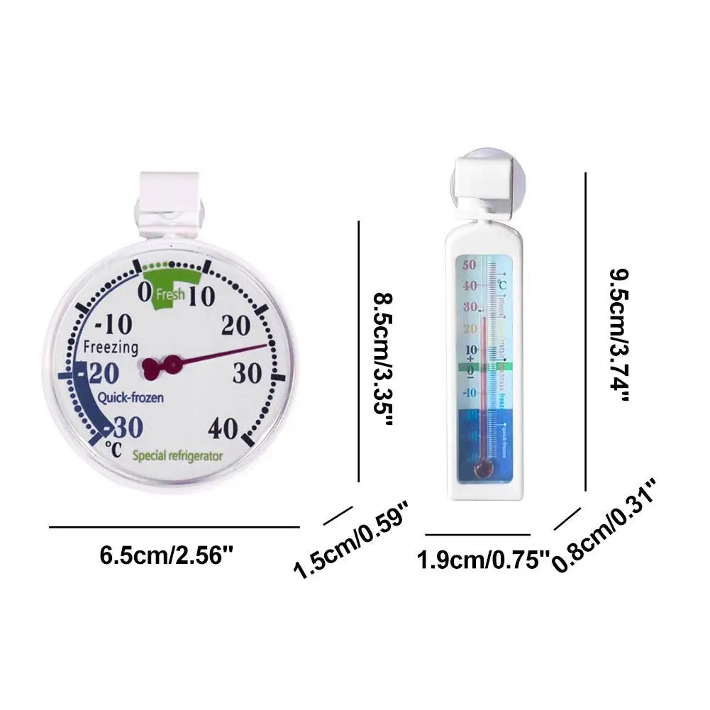 Refrigerator Freezer Thermometer Fridge Refrigeration Temperature Gauge Home Use Kitchen Accessories Tools Dropshipping HIP
