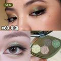 Girlcult 4-Color Eyeshadow Palette – Matte, Shimmer & Smoky Eyeshadow Palette HIP 60 Cordyceps