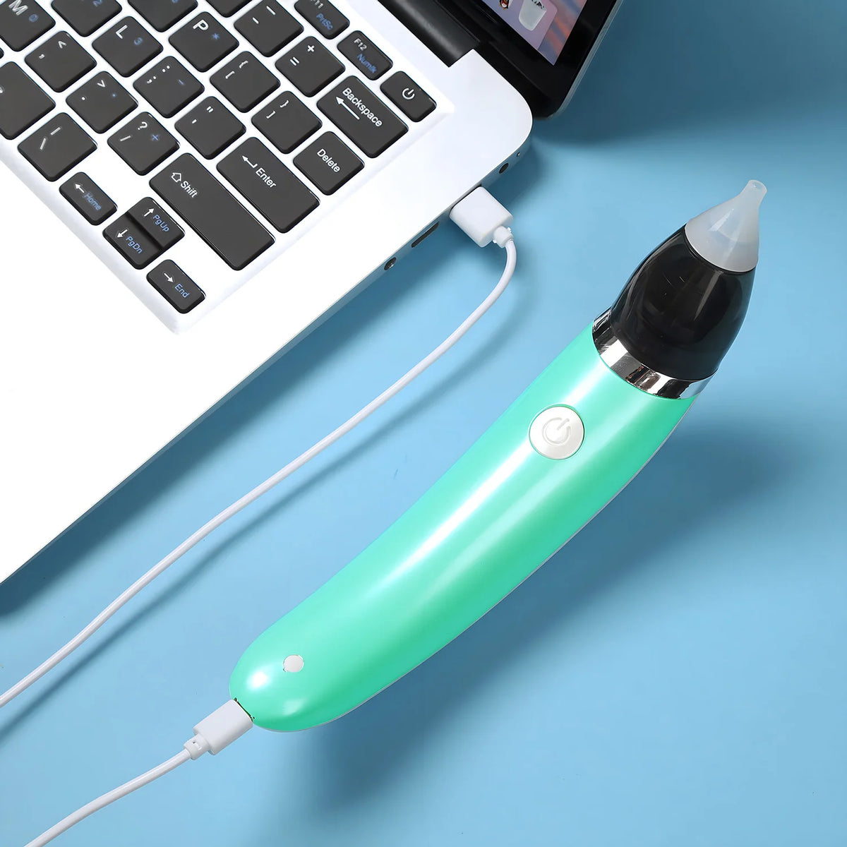 Electric Baby Nasal Aspirator – Soft Silicone Suction Nozzle Electric Nasal Aspirator HIP