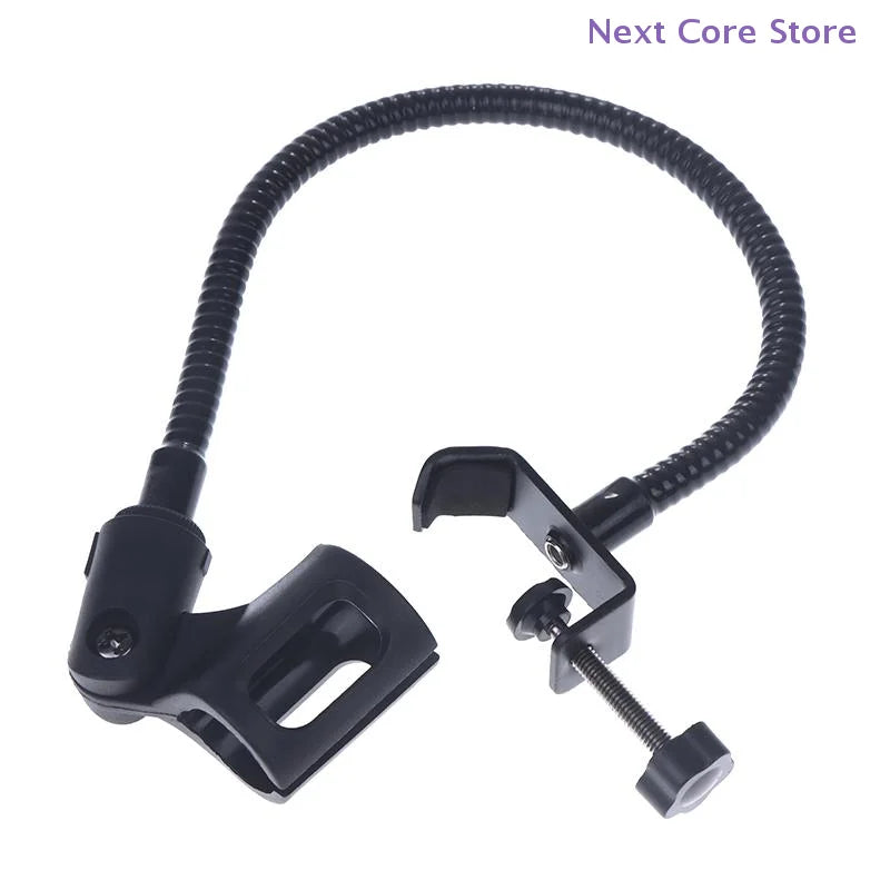 360° Flexible Gooseneck Mic Stand with Metal Table Clamp Microphone Stand HIP