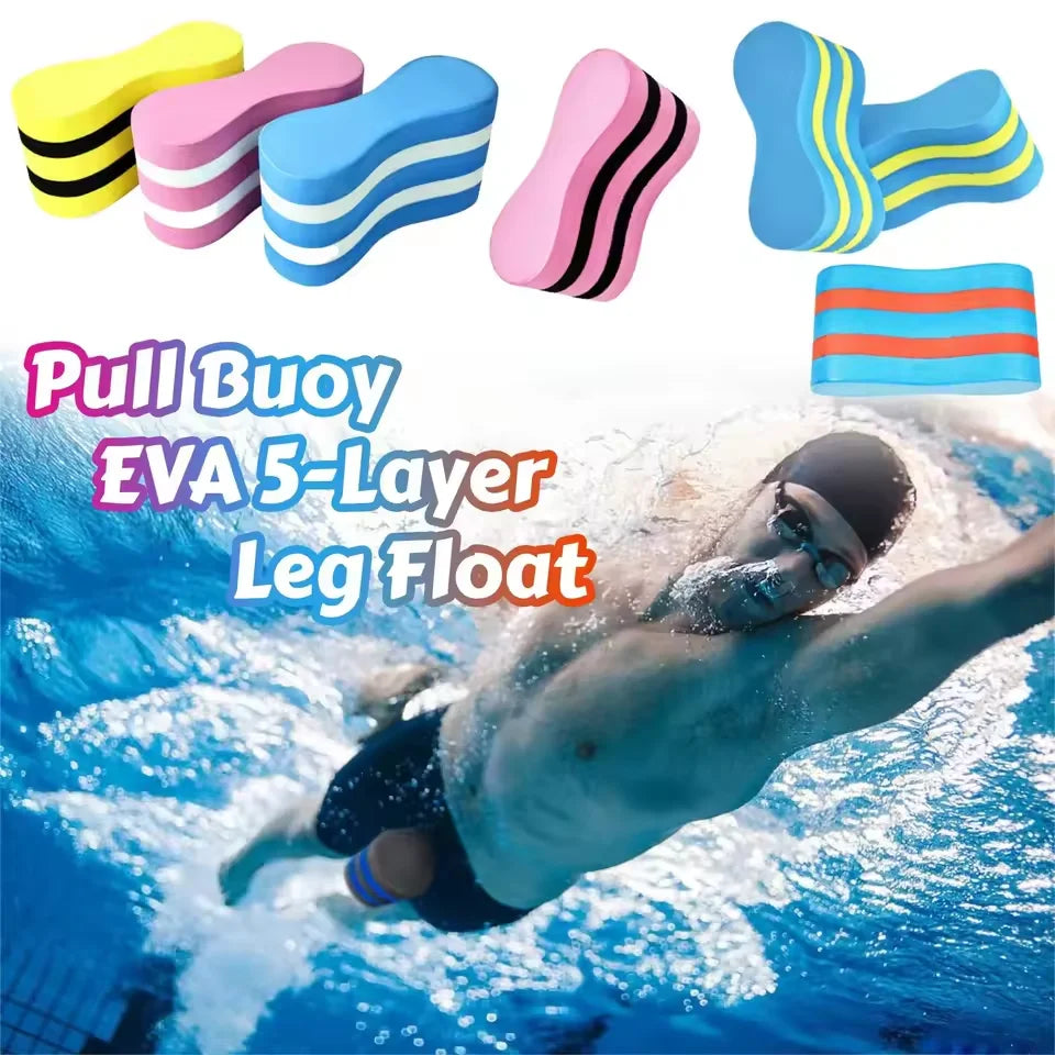 EVA Foam Pull Buoy Leg Float – Figure-Eight Swimming Aid Swim Training Float HIP