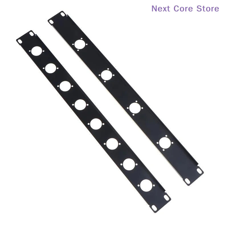 1U Rack Patch Panel 4–16 Way XLR Connector Mount | Metal Rack Patch Panel HIP