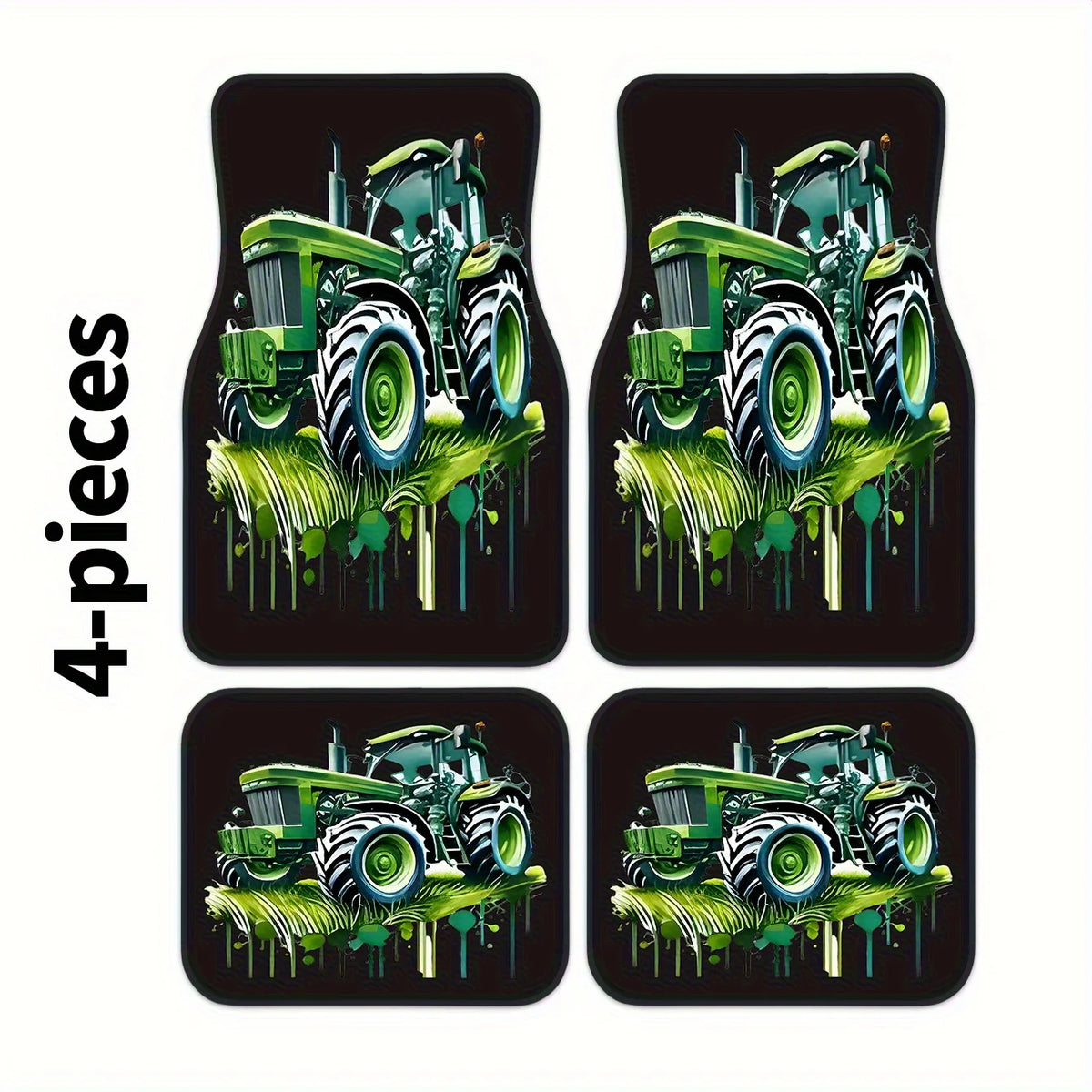 4-Piece All-Weather Car Floor Mats – Non-Slip Heavy-Duty Car Floor Mats HIP 1