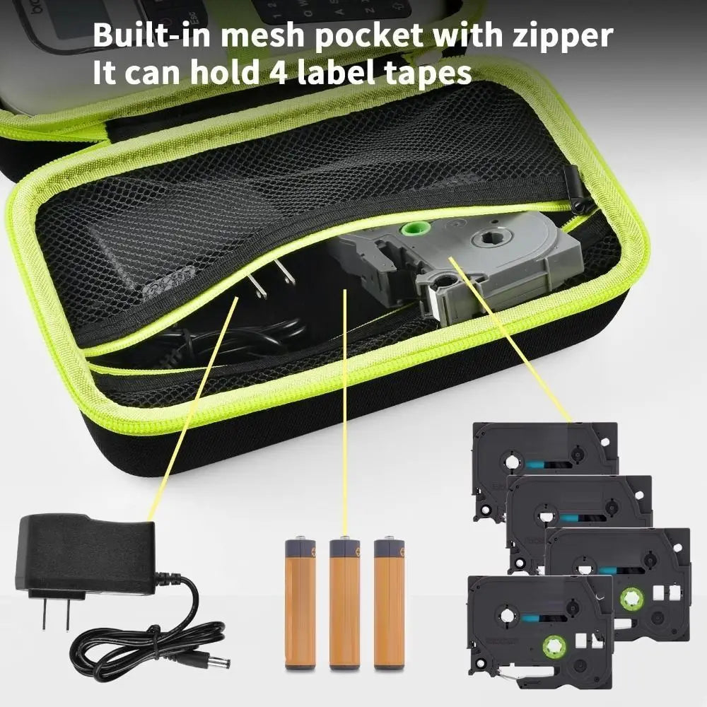 Label Maker Carrying Case for Brother P-Touch PTH110 PTH111 Label Maker Case HIP