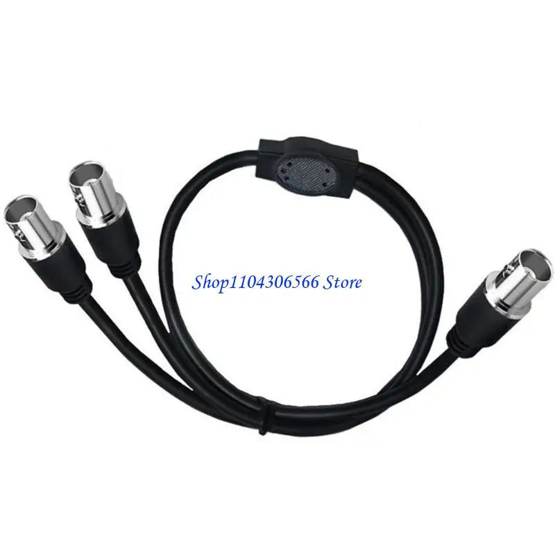 BNC Y-Splitter Coaxial Cable 1 to 2 – Male & Female Options Coaxial Splitter Cable HIP