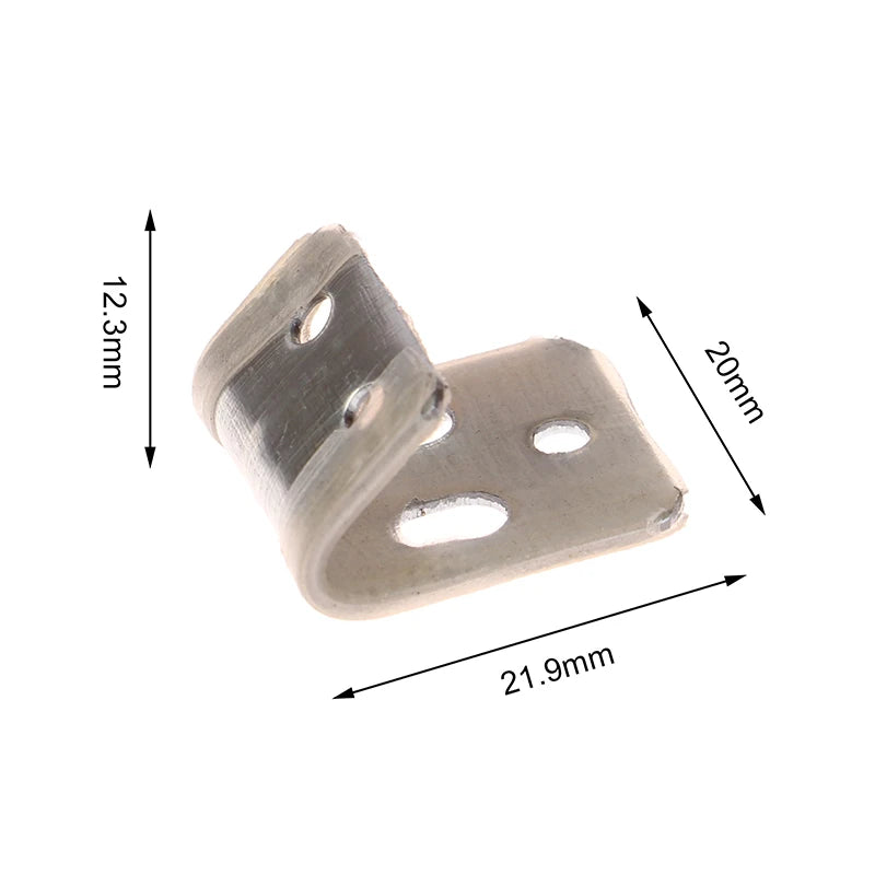 10-Pack Sofa Spring Clip Fasteners – 5-Hole Hook Clamps Furniture Hardware HIP