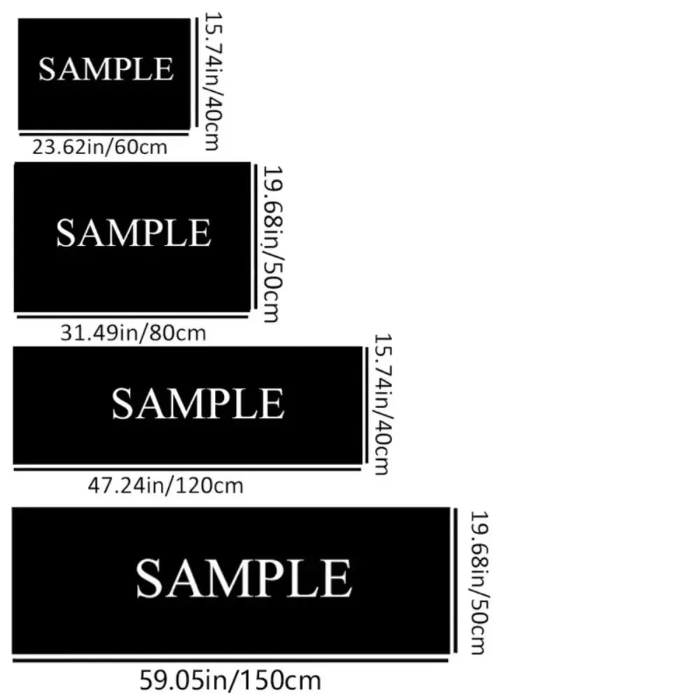Boho Abstract Kitchen Mat Set – Non-Slip Washable Floor Runner Kitchen Floor Mat HIP