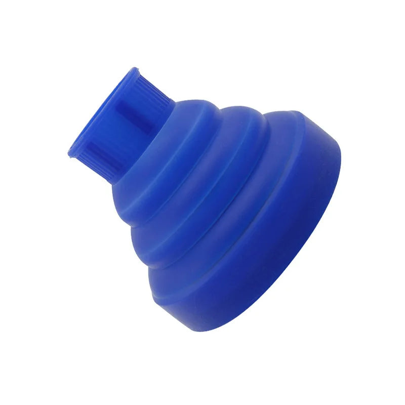 Universal Silicone Hairdryer Diffuser Cover Hair Curl Diffuser Foldable Curly Hair Drying Blower Barber Styling Accessories Tool HIP