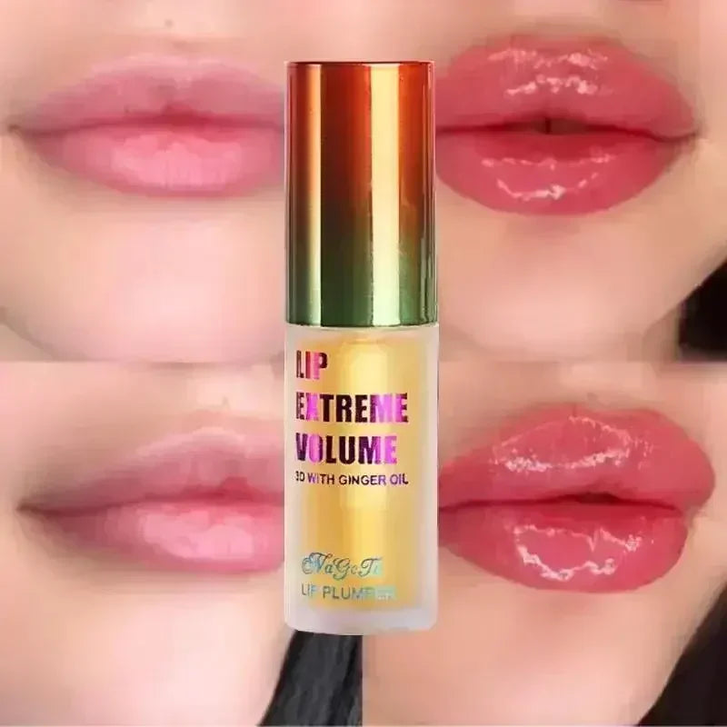 Ginger & Mint Lip Plumper Oil – Volumizing Lip Serum Lip Plumper Oil HIP