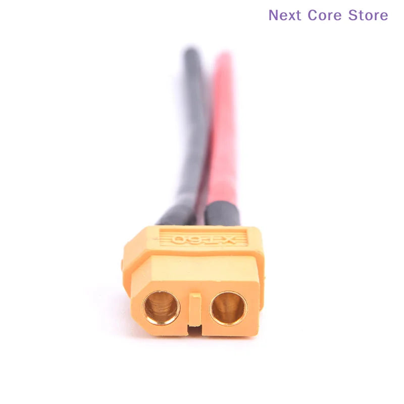 XT60 Male & Female Connector Pair – 14 AWG Silicone Wire RC Battery Connector HIP
