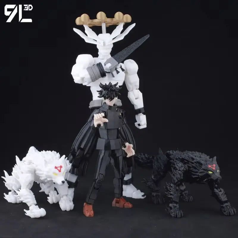 Jujutsu Kaisen Articulated Action Figure – Gojo & Itadori Anime Action Figure HIP