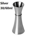 30/60ml Stainless Steel Cocktail Jigger | Bar Measuring Tool Cocktail Jigger HIP Silver 30-60ml