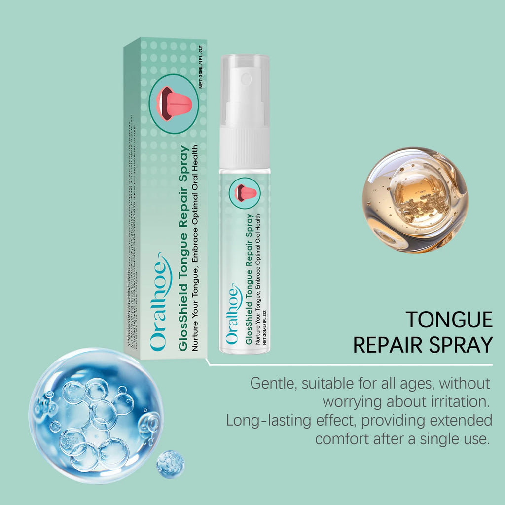 Tongue Care Fresh Breath Spray – Green Tea & Vitamin B1 Oral Breath Spray HIP