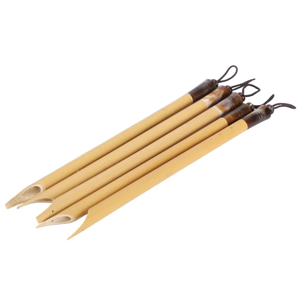 5-Piece Bamboo Dip Pen Set – Calligraphy & Drawing Nibs Calligraphy Dip Pen Set HIP