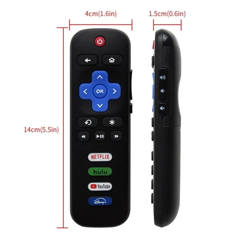 Universal Remote for TCL Roku TV & Hisense Television | SEamopar TV Remote Control HIP