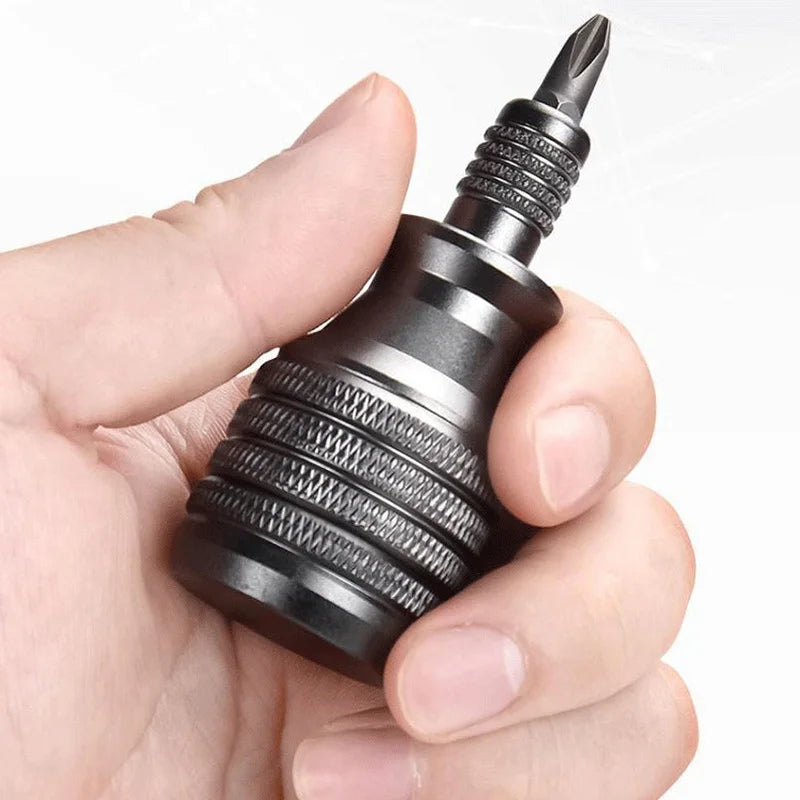 7-in-1 Mini Ratchet Screwdriver Set – Magnetic 1/4" Tips Ratchet Screwdriver Set HIP