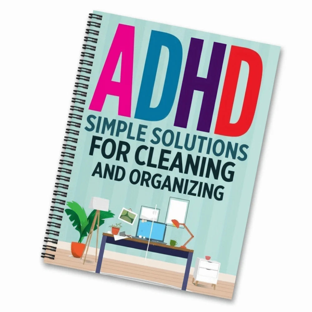 ADHD Cleaning Planner – Weekly & Daily Schedule Notebook Planning Notebook HIP 01