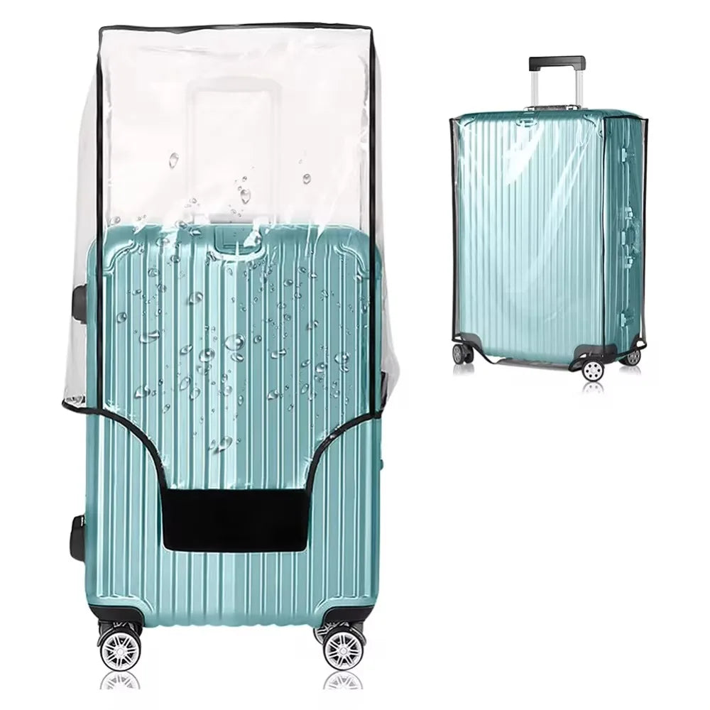 PVC Clear Luggage Cover Protector – Fits 18 to 30 Inch Luggage Protector Cover HIP