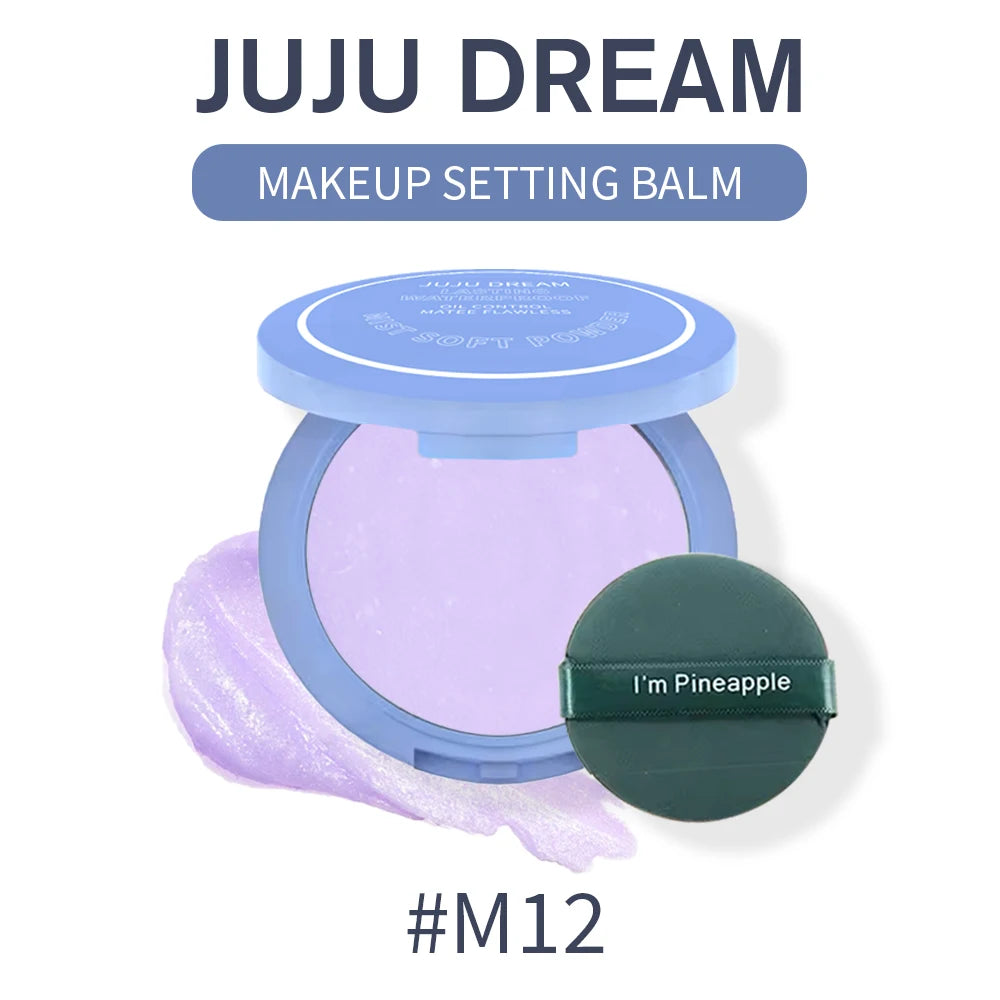 JUJU Dream Matte Setting Powder – Waterproof & Oil Control Matte Setting Powder HIP Setting Cream