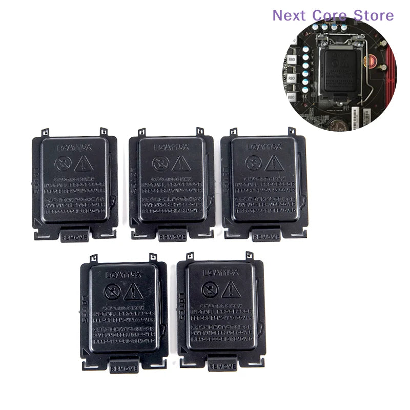 5-Pack LGA115X CPU Socket Pin Cover – 1150/1151/1155/1156 CPU Socket Cover HIP