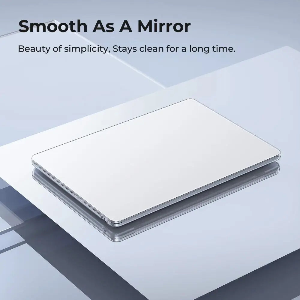 Clear Hard Shell Case for MacBook Air 13.6" M2 M3 M4 M5 Laptop Protective Case HIP