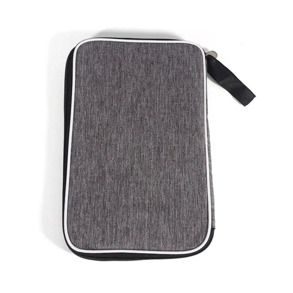 Table Tennis Racket Bag – Nylon Ping Pong Paddle Case with Belt Ping Pong Paddle Bag HIP