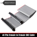40-Pin IDE Ribbon Cable Female to Female – 30cm HDD Extension IDE Data Cable HIP Default Title
