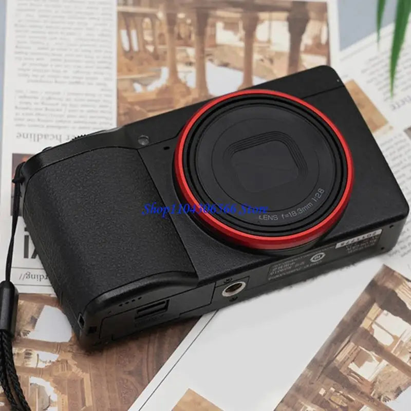 Metal Lens Ring for Ricoh GR4 – Tool-Free Aluminum Decoration Camera Lens Ring HIP