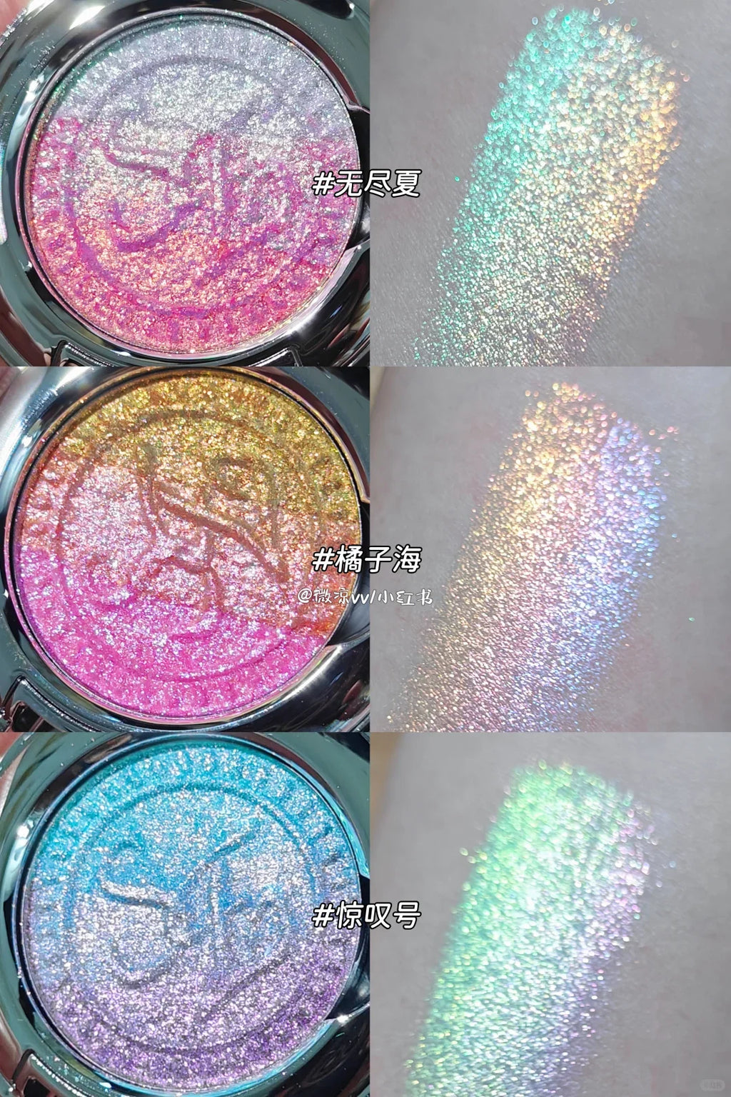 SheenEffect Chameleon Eyeshadow – Glitter Shimmer Highlighter Chameleon Eyeshadow HIP