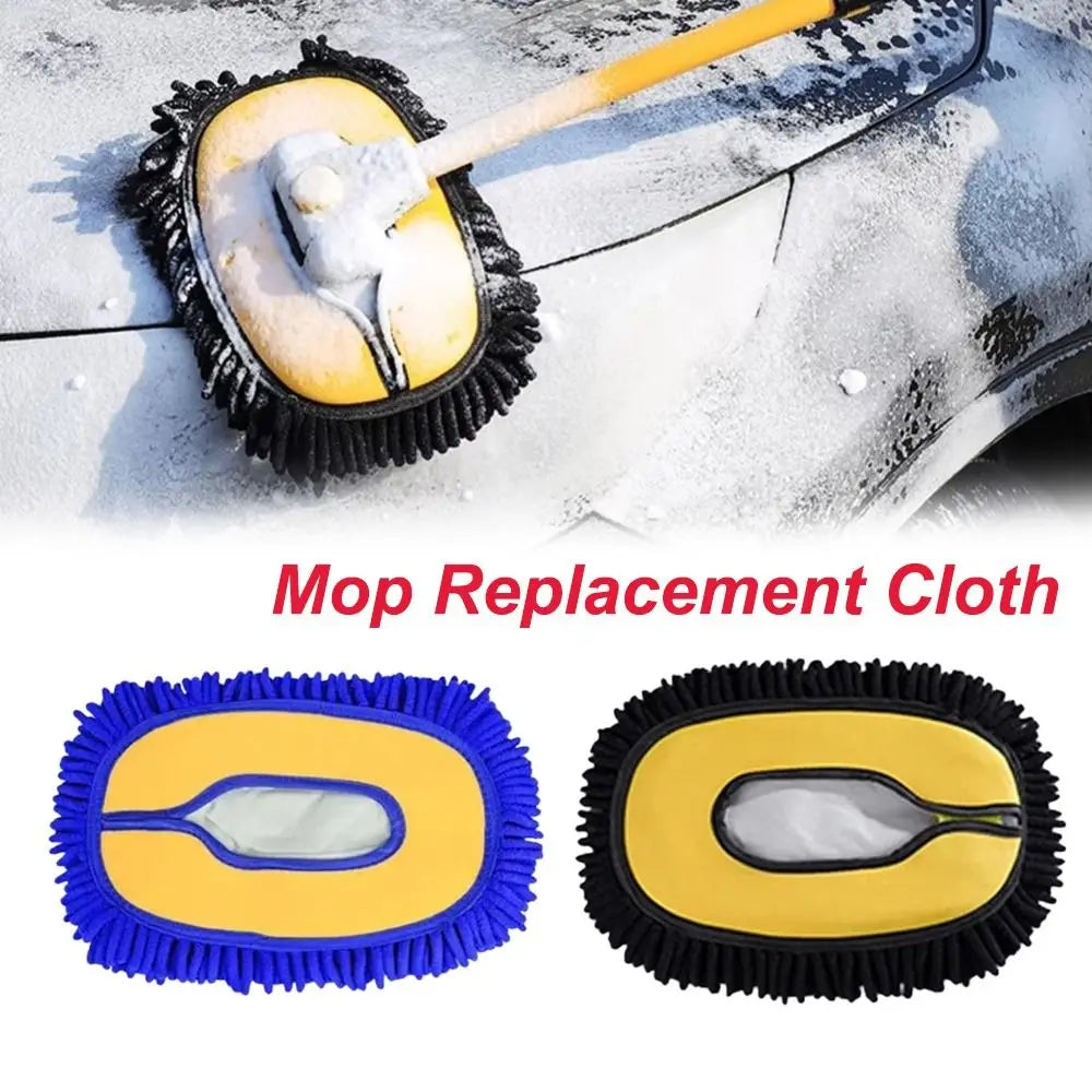 27cm Chenille Car Wash Mop Head Replacement Cloth | Reusable Mop Head Replacement HIP
