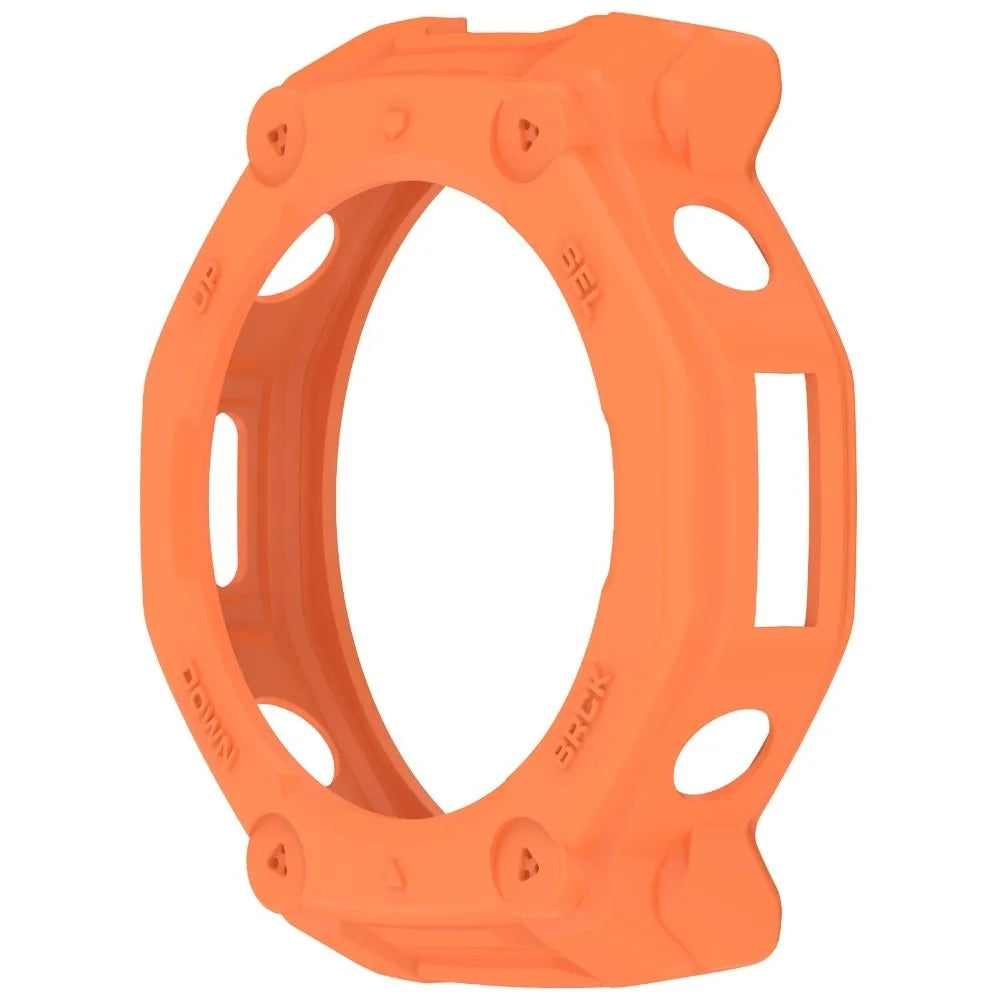 TPU Protective Case for Amazfit T-Rex 3 Pro 48MM | Anti-Scratch Smartwatch Protective Case HIP Orange