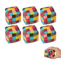 6pcs Funny Sandbag Throwing Game Mini Sandbags Rice Husks Sandbags And Balls Children's Kindergarten Competition Outdoor Toys HIP cube