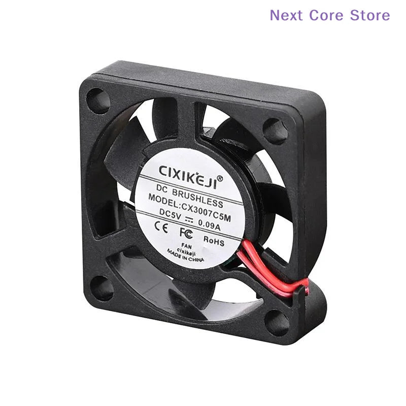 30mm 3007 Cooling Fan DC 5V 12V 24V – 3D Printer & DIY Cooling Fan HIP