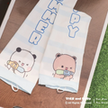 Bubu & Dudu Panda Ice Silk Sun Sleeve Covers | Anime Cosplay Arm Sleeves HIP A