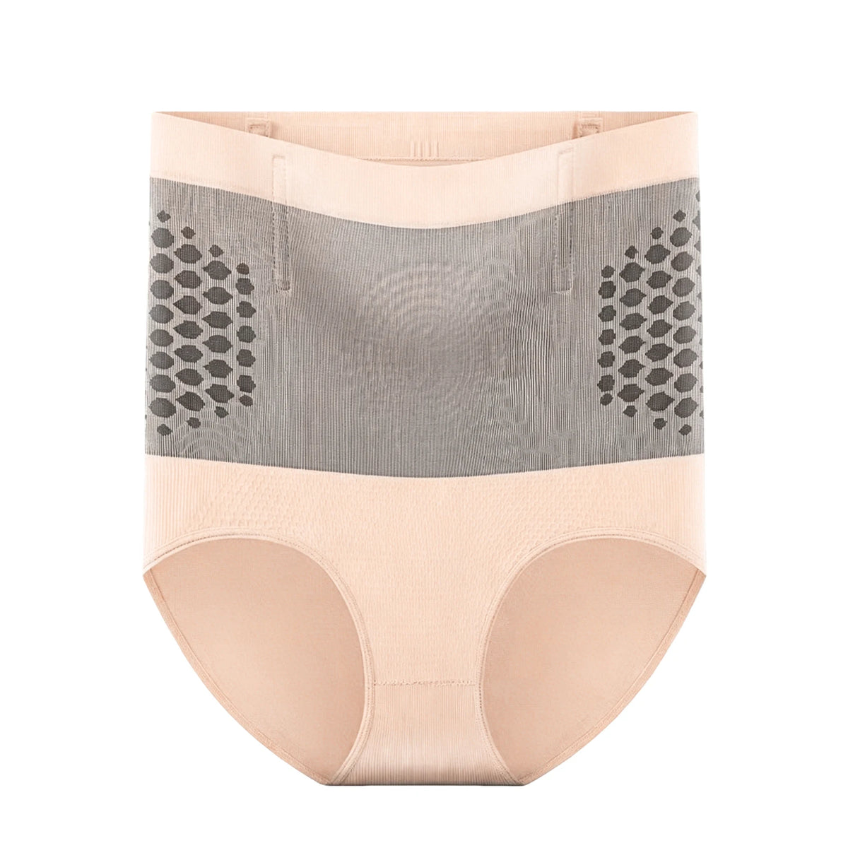 Zeriluna High Waist Tummy Control Seamless Shapewear Shorts Shapewear Shorts HIP Apricot M 1pc